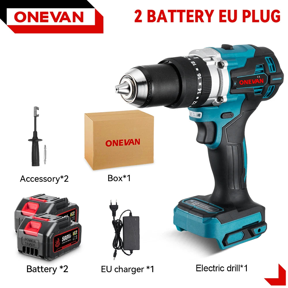 Perceuse sans fil puissante 20+3 modes.