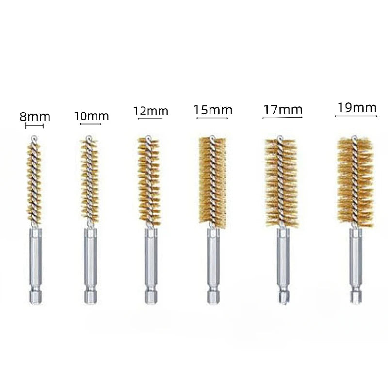 Set de Brosses en Acier Inoxydable Perçage Nettoyage Drill Turbo