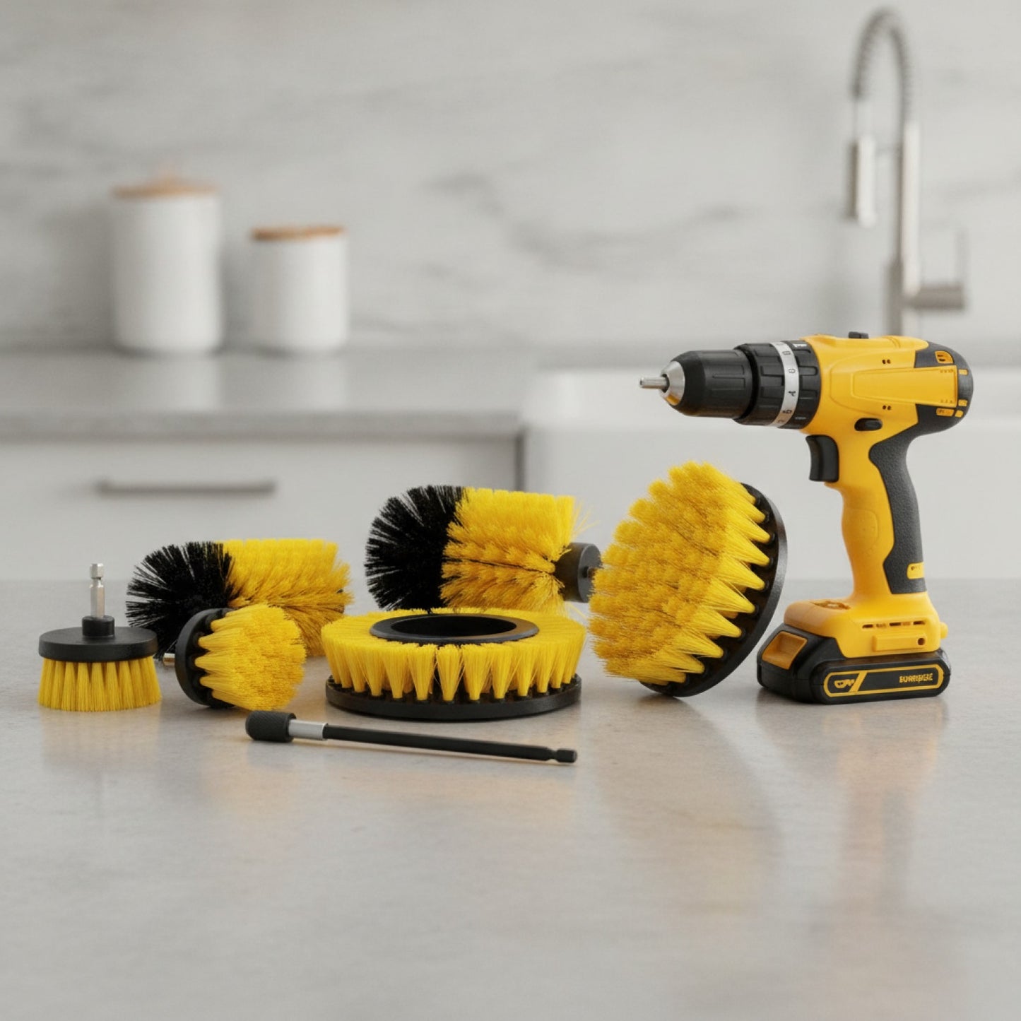 Ensemble de Brosses de Nettoyage pour Perceuse