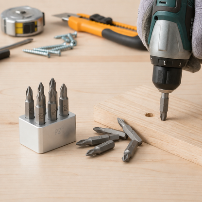 Kit Embouts Vissage Bois Hexagonal