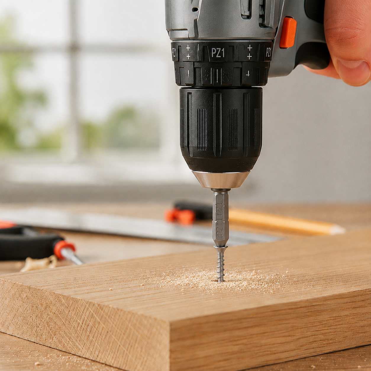 Kit Embouts Vissage Bois Hexagonal