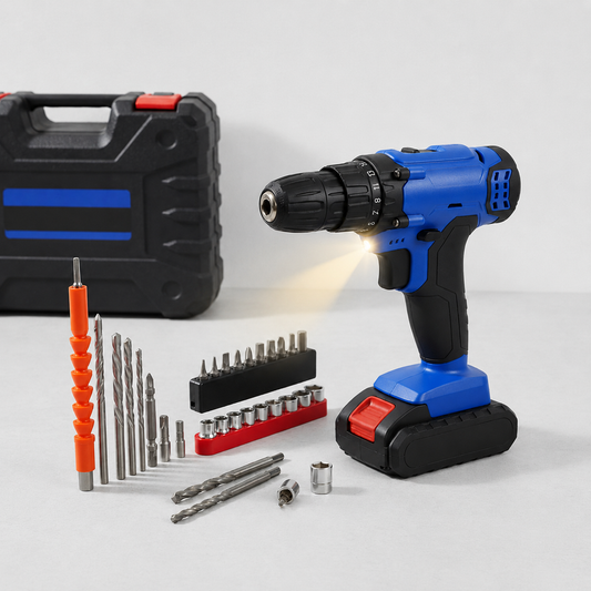 Perceuse Sans Fil 21V, Kit Complet 26pcs