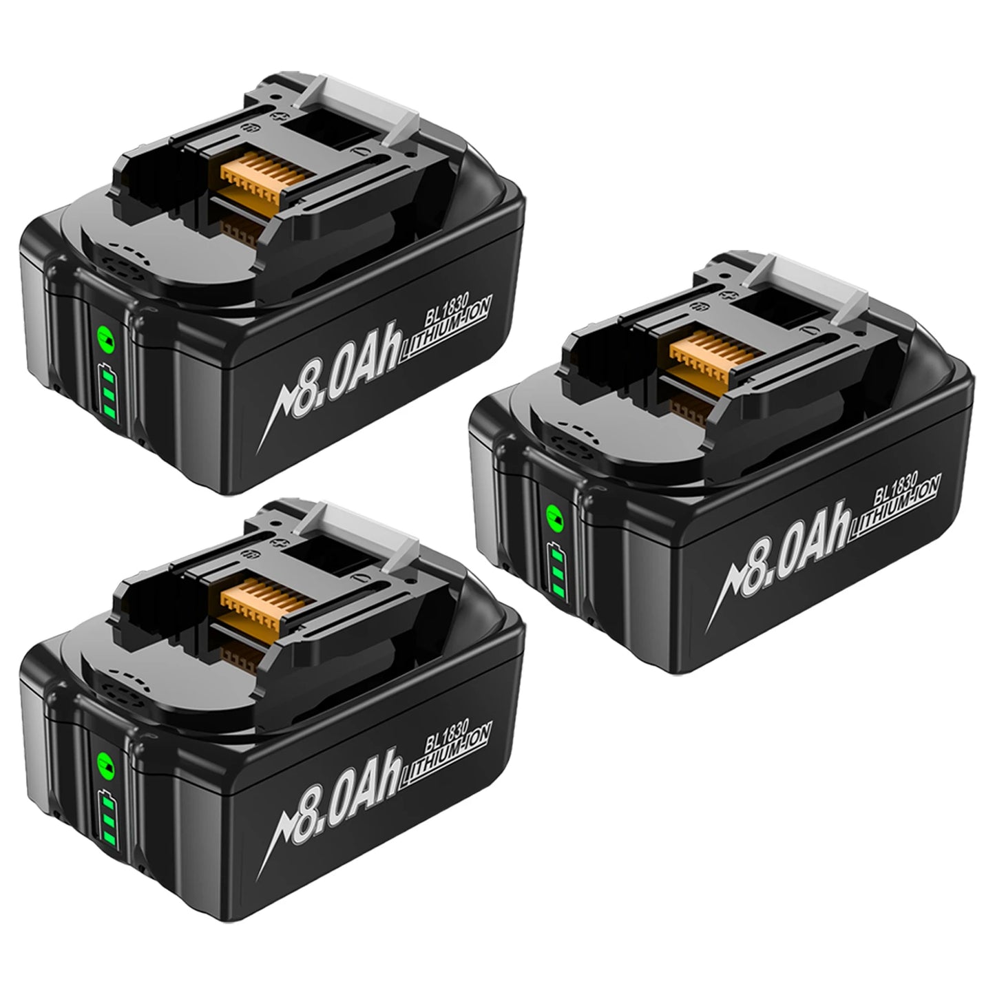Batterie rechargeable puissante 18V 8000mAh