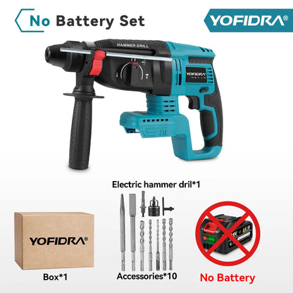 Marteau perforateur sans fil 26mm impulsion multifonction Makita