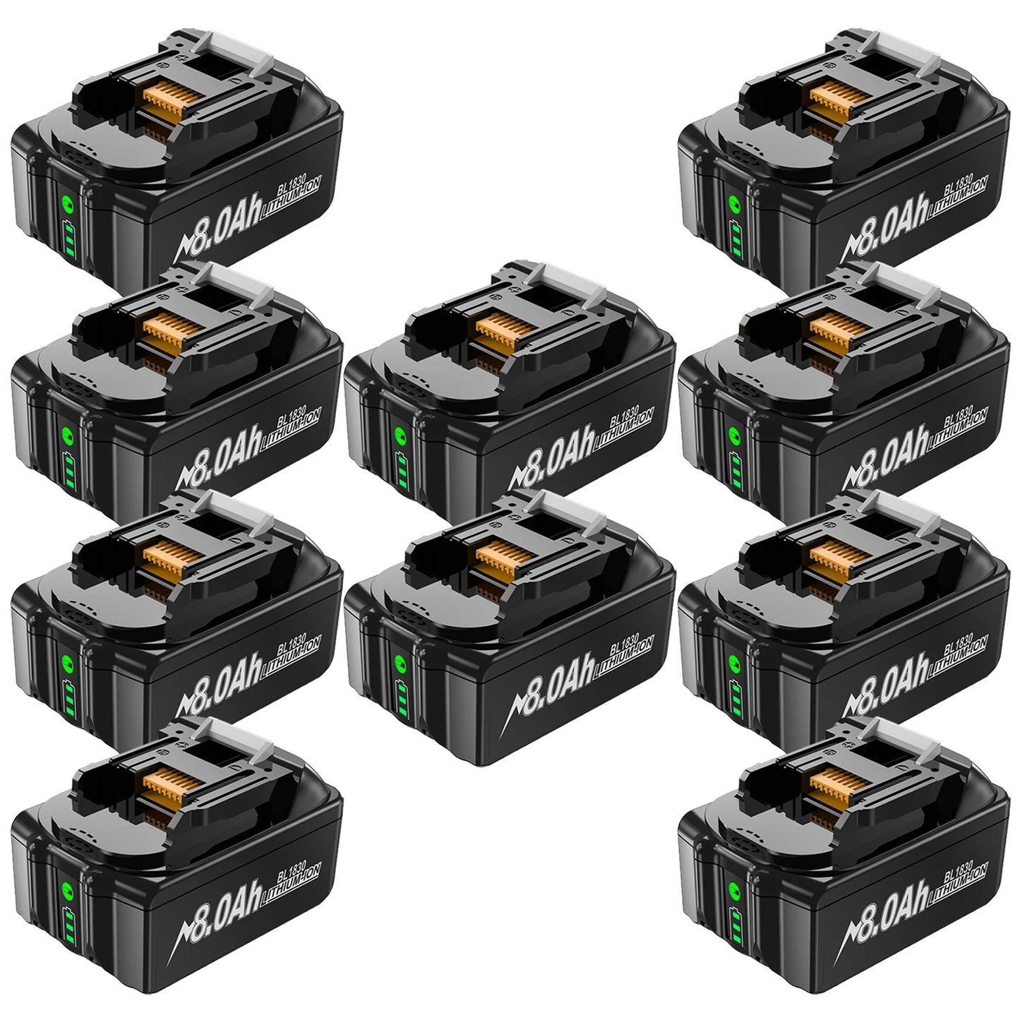 Batterie rechargeable puissante 18V 8000mAh
