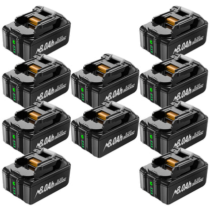 Batterie rechargeable puissante 18V 8000mAh