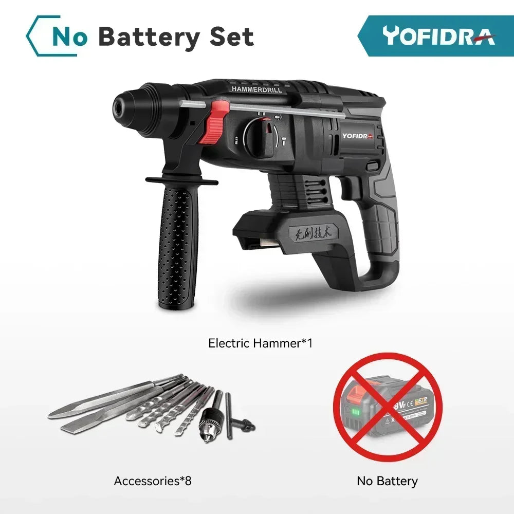 Perceuse à percussion sans fil 26mm Brushless electro-pick.