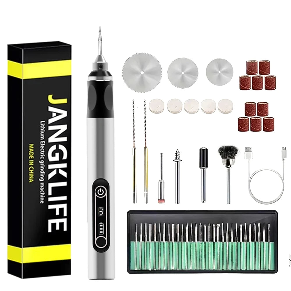 Outil Rotatif Sans Fil JANGKLIFE pour Bricolage et Gravure
