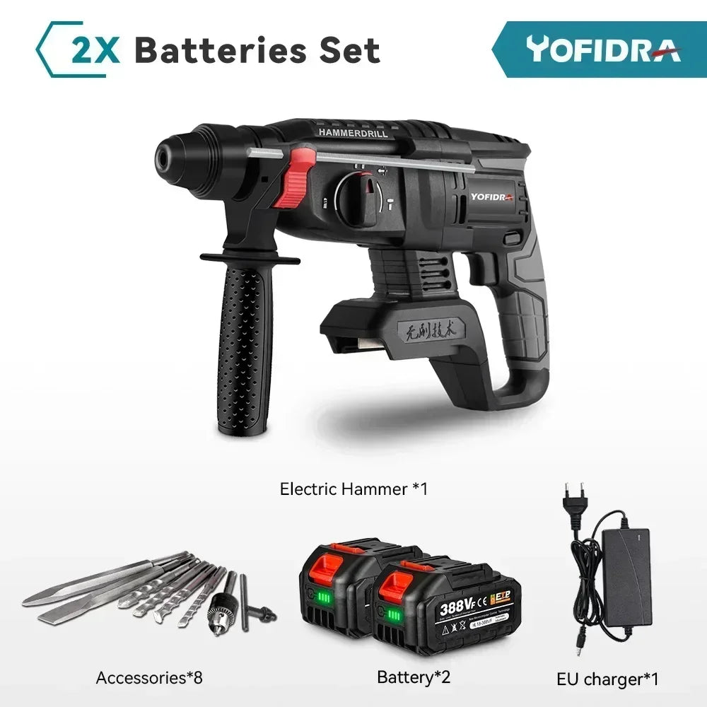 Perceuse à percussion sans fil 26mm Brushless electro-pick.