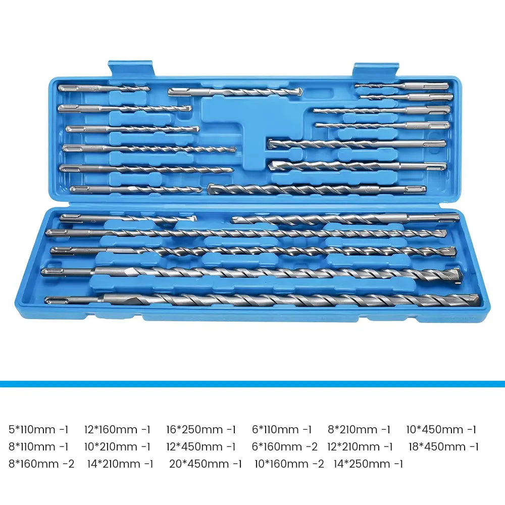 Coffret Forets Perceuse Masonry 5-20mm
