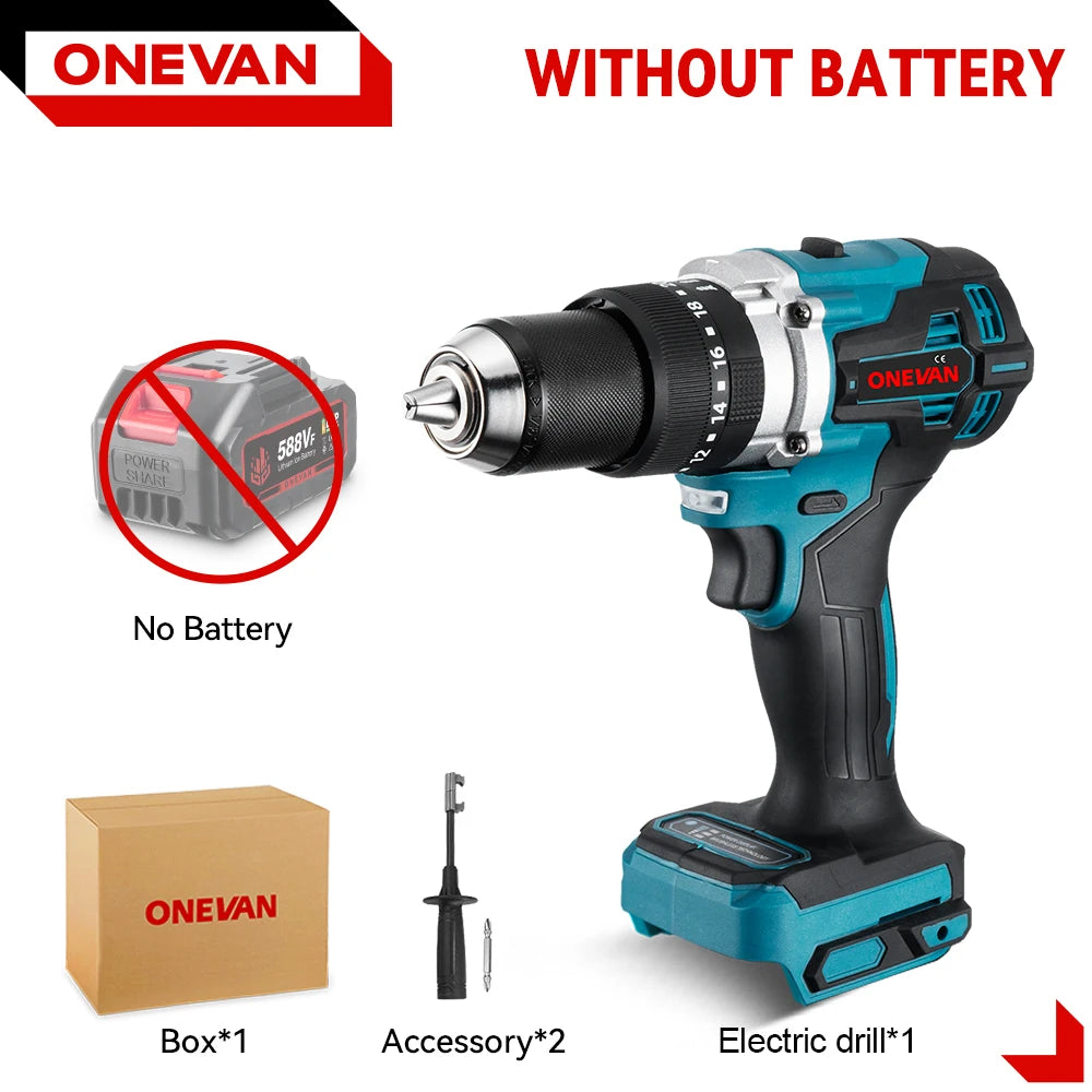 Perceuse sans fil puissante 20+3 modes.