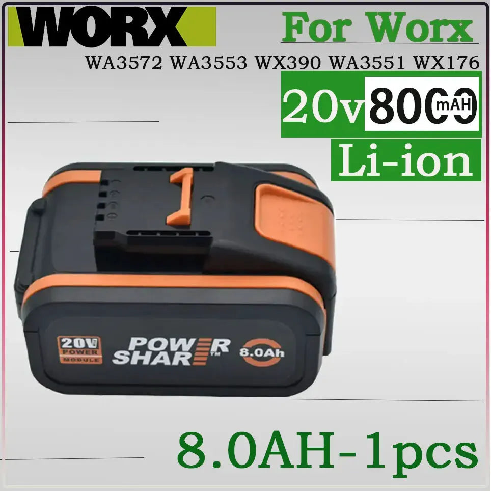 Batterie Lithium-ion 20V pour Perceuse sans fil (6000/8000mAh)