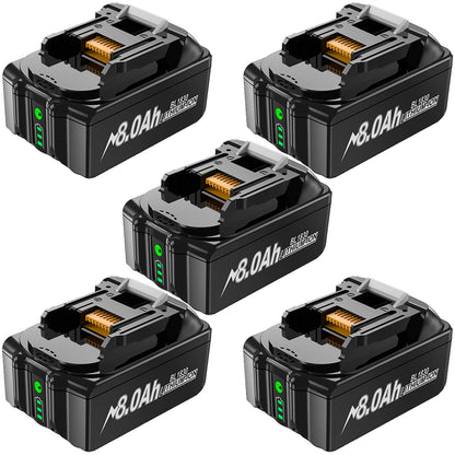 Batterie rechargeable puissante 18V 8000mAh