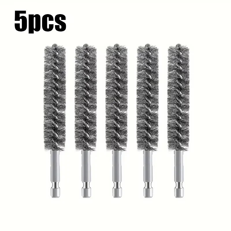 Kit de brosses acier inoxydable pour perceuse