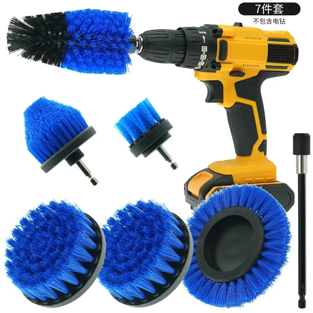 Ensemble de Brosses de Nettoyage pour Perceuse