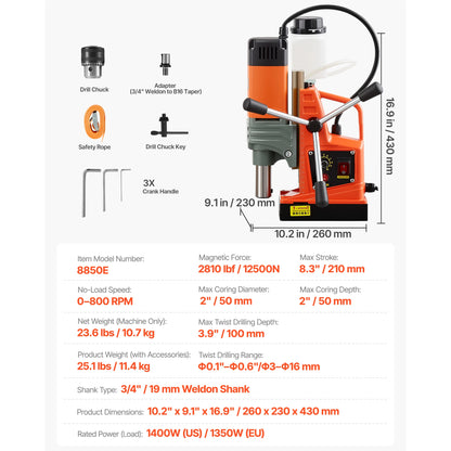 Perceuse Magnétique 1200W : Puissance et Précision
