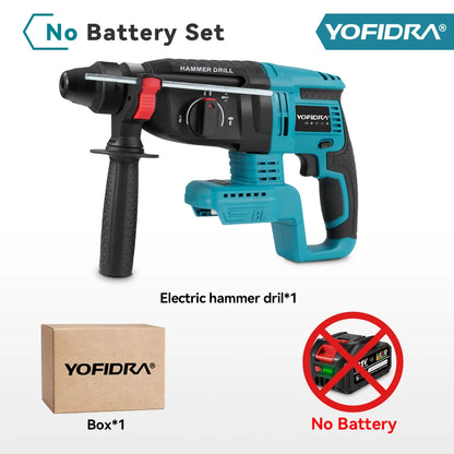 Marteau perforateur sans fil 26mm impulsion multifonction Makita