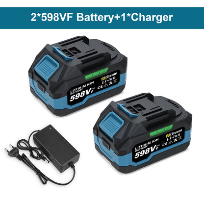 Batterie Lithium-Ion 4.0AH 4.5AH pour Perceuse sans fil/Marteau sans balai/visseuse 18V - Rechargeable