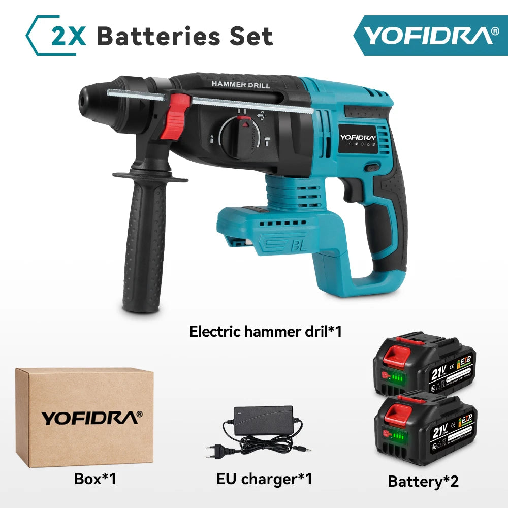 Marteau perforateur sans fil 26mm impulsion multifonction Makita