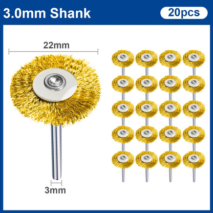 Ensemble Brosses Polissage pour Mini-perceuse