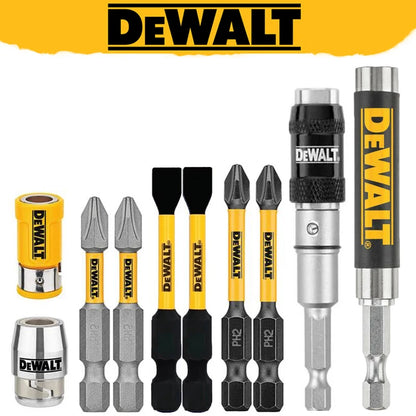 Set de Bits Magnétiques pour Perceuse Impact DEWALT PH2 avec Porte-embouts Pivotant