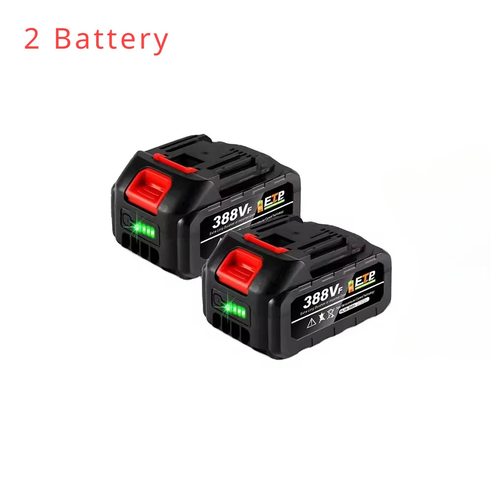 Batterie rechargeable puissante 15000mAh 388VF 18V
