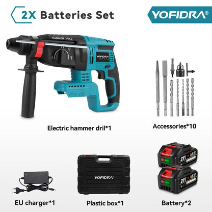 Marteau perforateur sans fil 26mm impulsion multifonction Makita