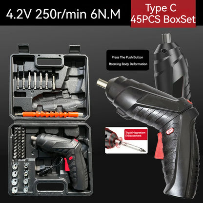 Kit Puissante Perceuse Visseuse sans Fil