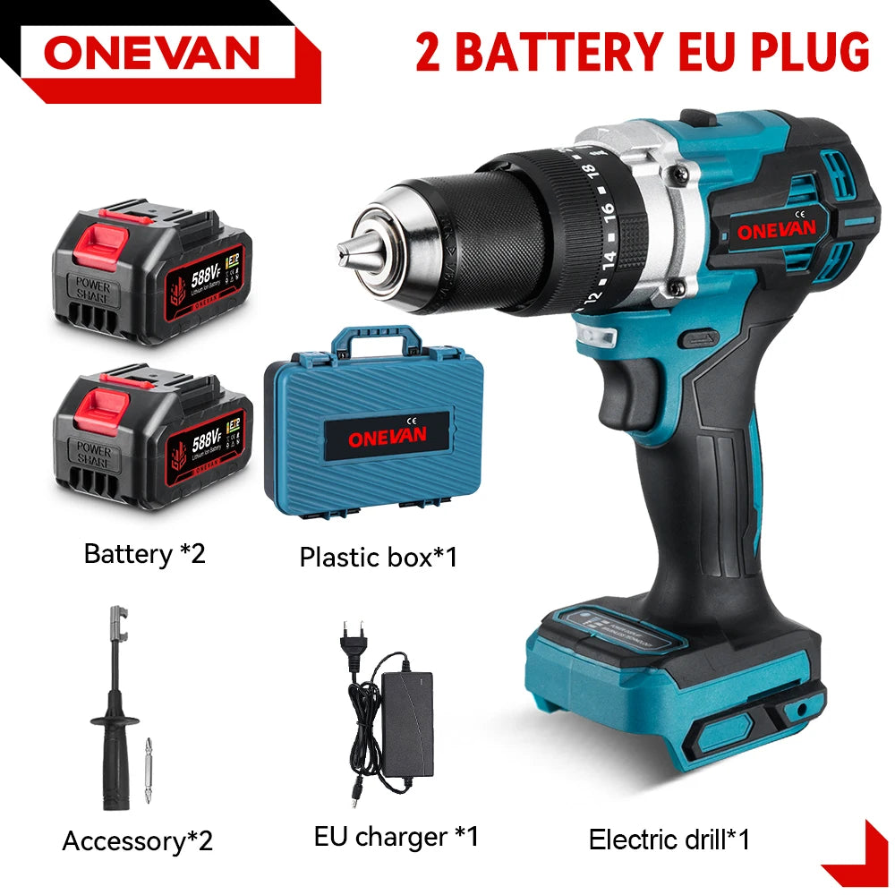 Perceuse sans fil puissante 20+3 modes.