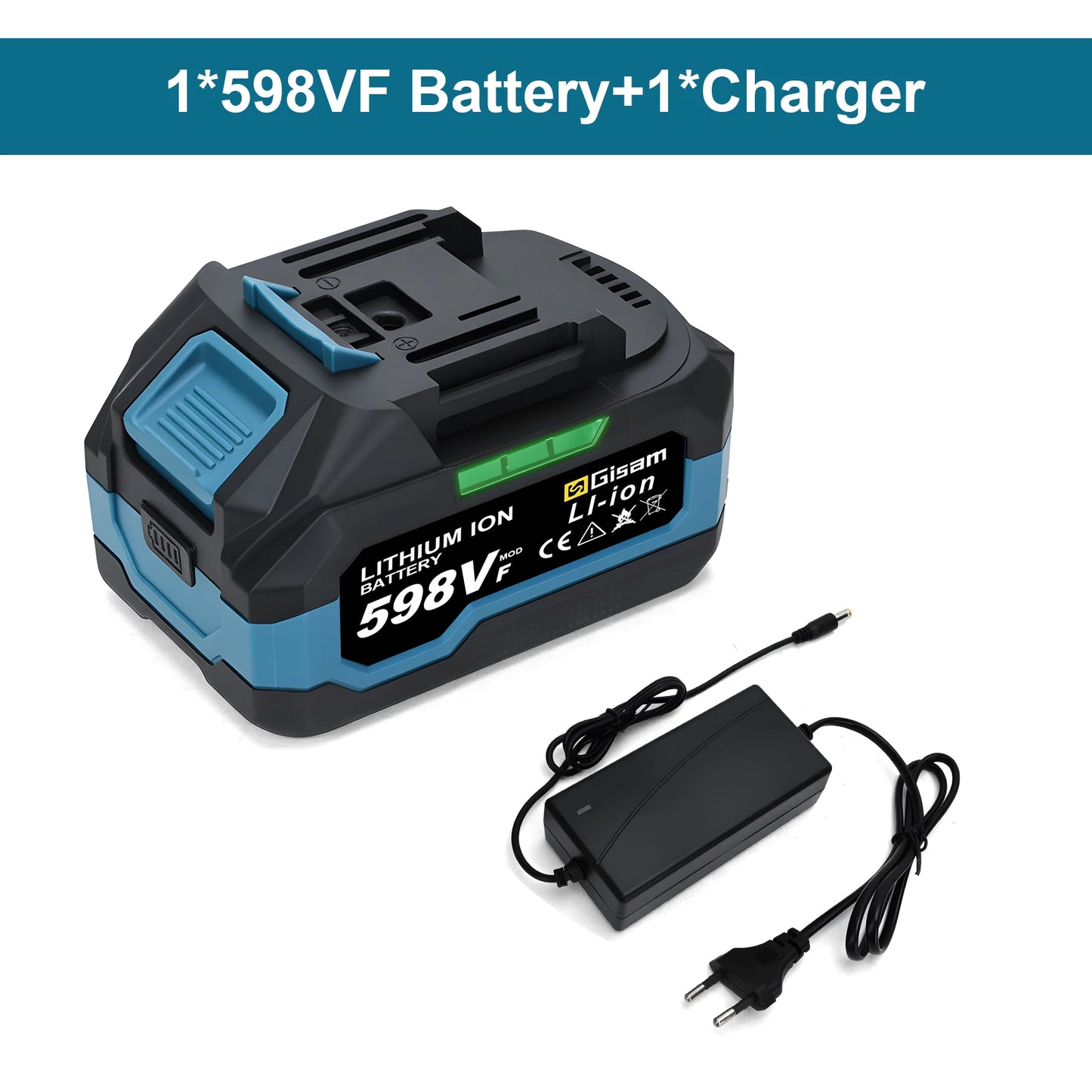 Batterie Lithium-Ion 4.0AH 4.5AH pour Perceuse sans fil/Marteau sans balai/visseuse 18V - Rechargeable