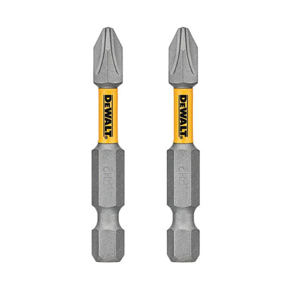 Set de Bits Magnétiques pour Perceuse Impact DEWALT PH2 avec Porte-embouts Pivotant