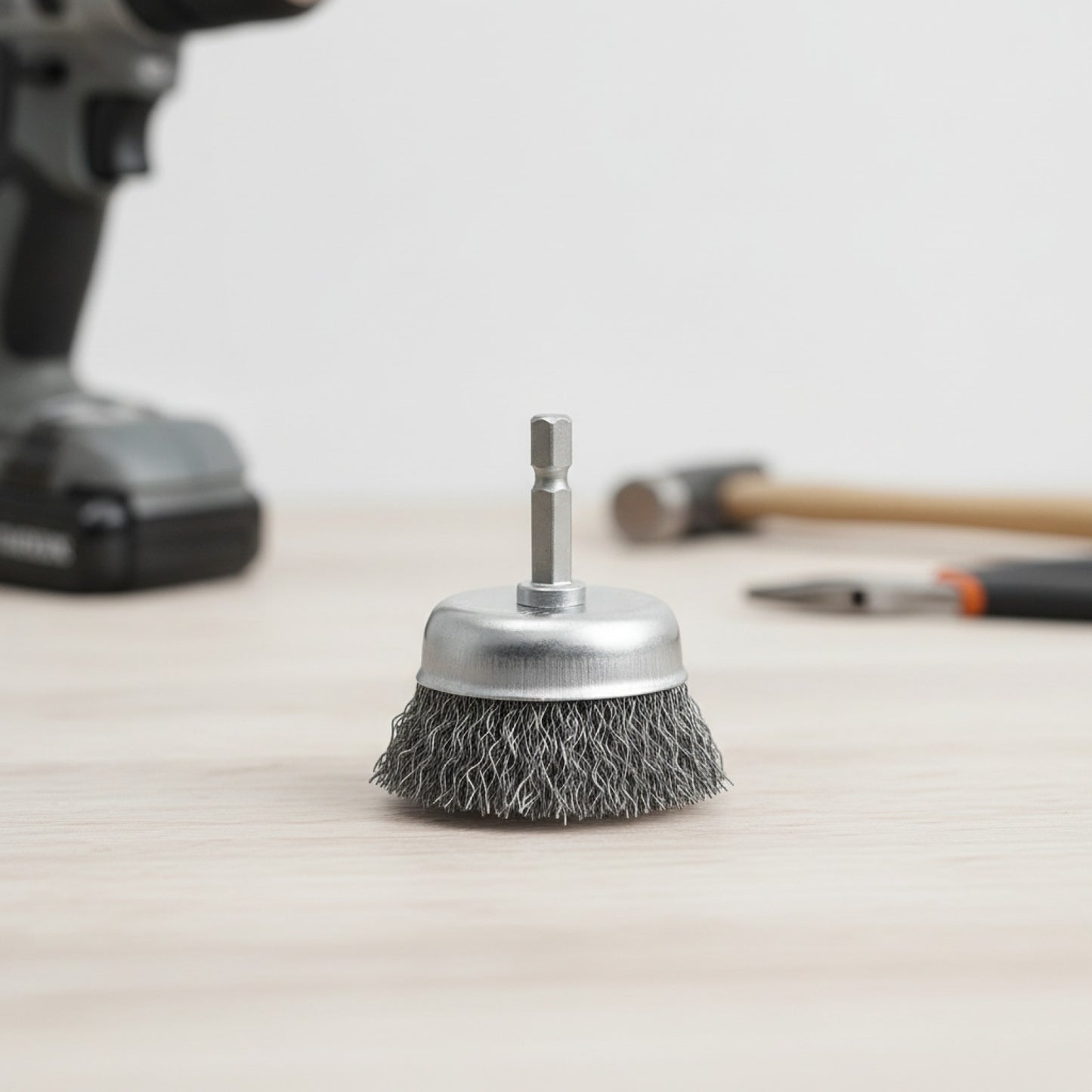 Ensemble Brosses pour Perceuse: 10 Pièces