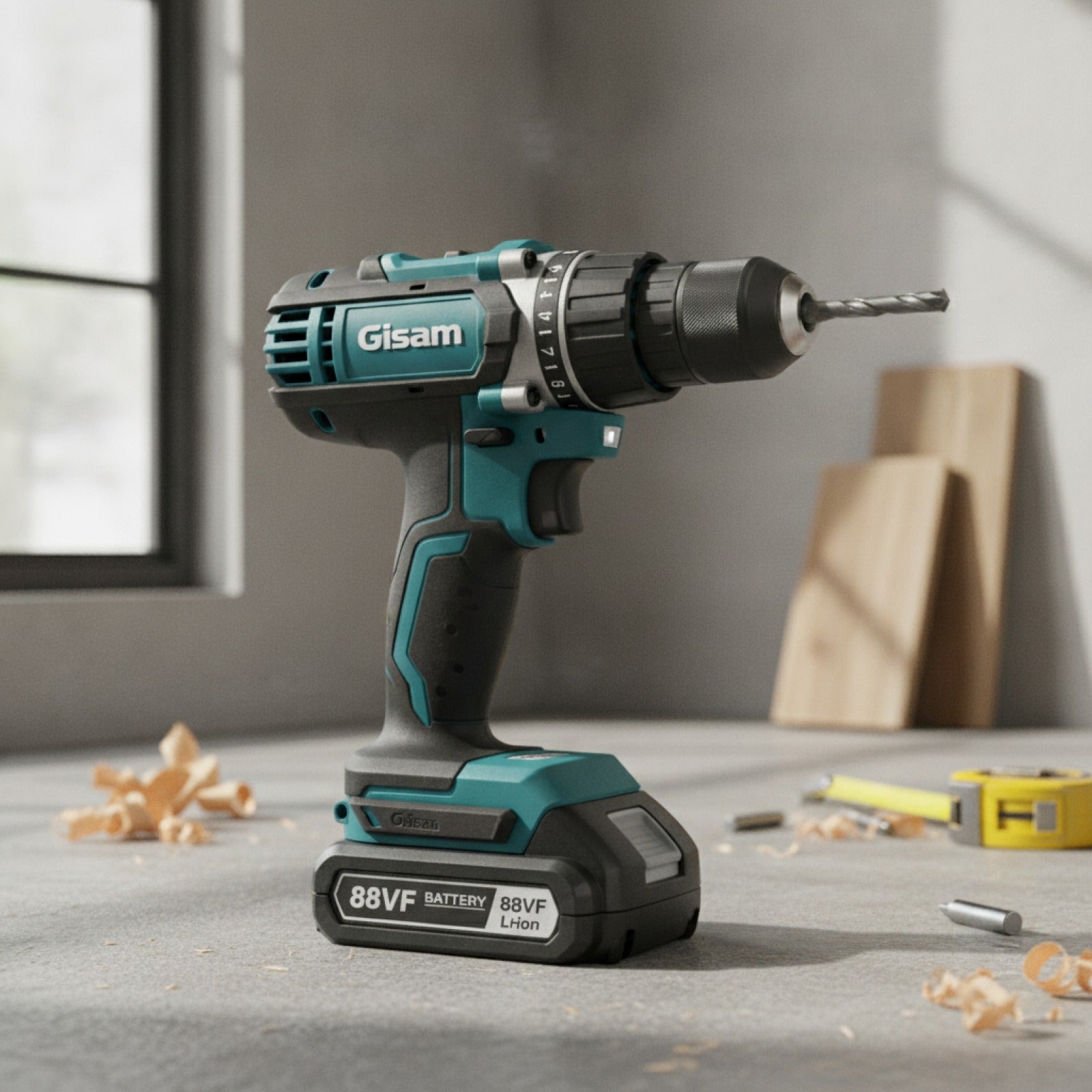 Perceuse Visseuse sans Fil à Percussion 21V – 28 Nm, DIY