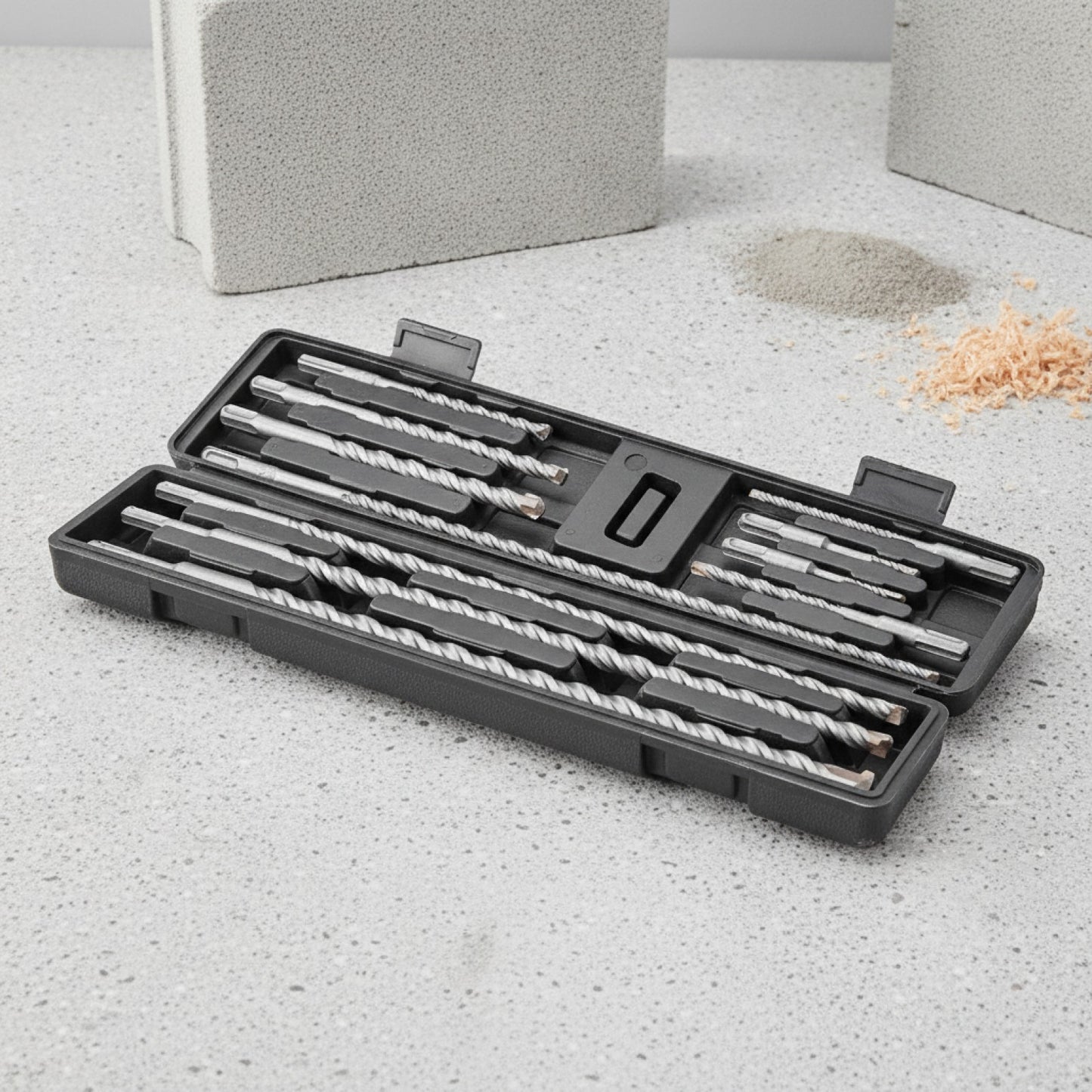 Ensemble Forets Marteau Perforateur SDS 11 Pièces