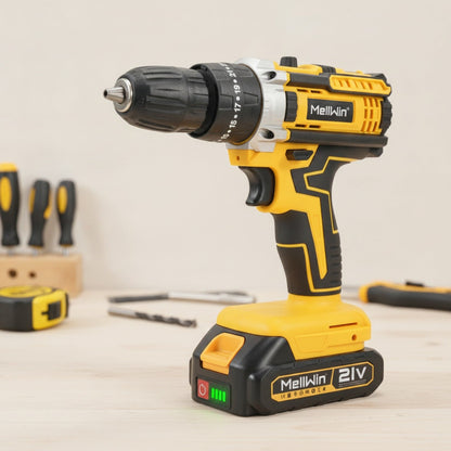 Perceuse-visseuse sans fil MELLWIN 25+3, polyvalente, compatible batteries Makita 18V
