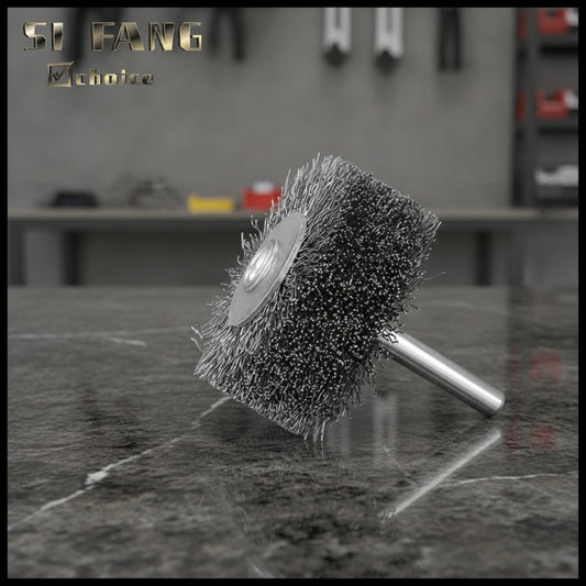 Brosse métallique rotative efficace