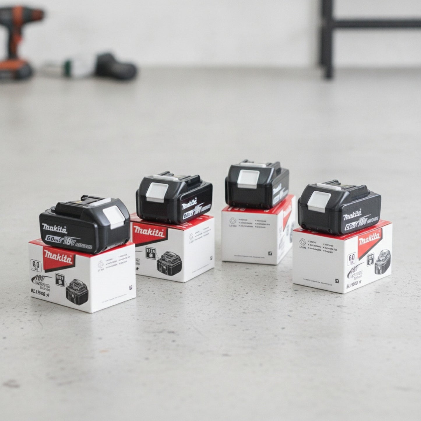 Batterie Rechargeable 18V Perceuse LED Li-ion