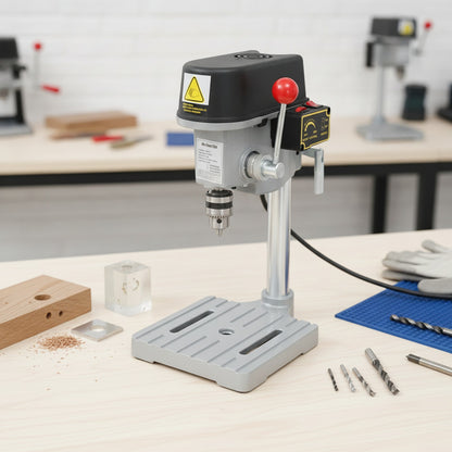 Perceuse d'établi compacte 340W, 3 vitesses réglables