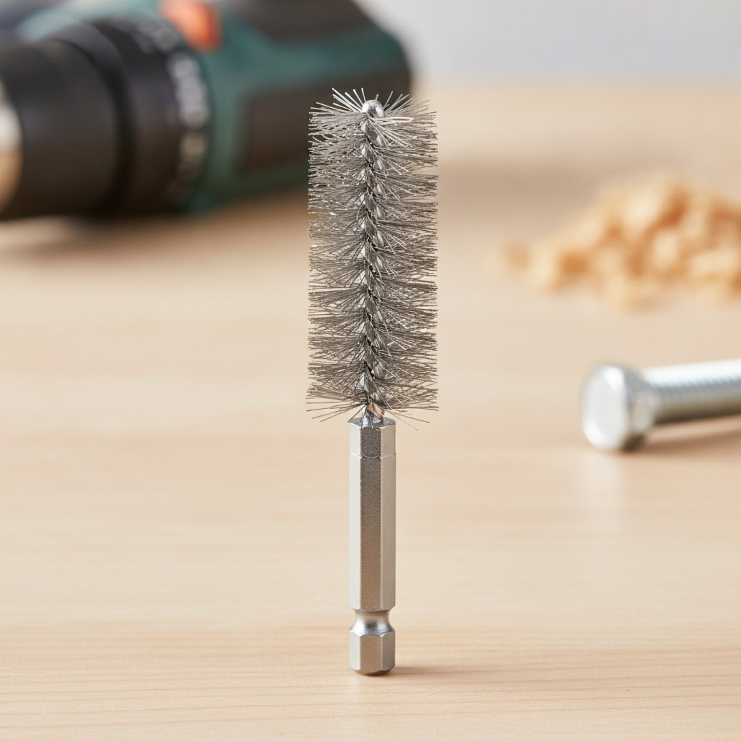 Set de Brosses en Acier Inoxydable Perçage Nettoyage Drill Turbo