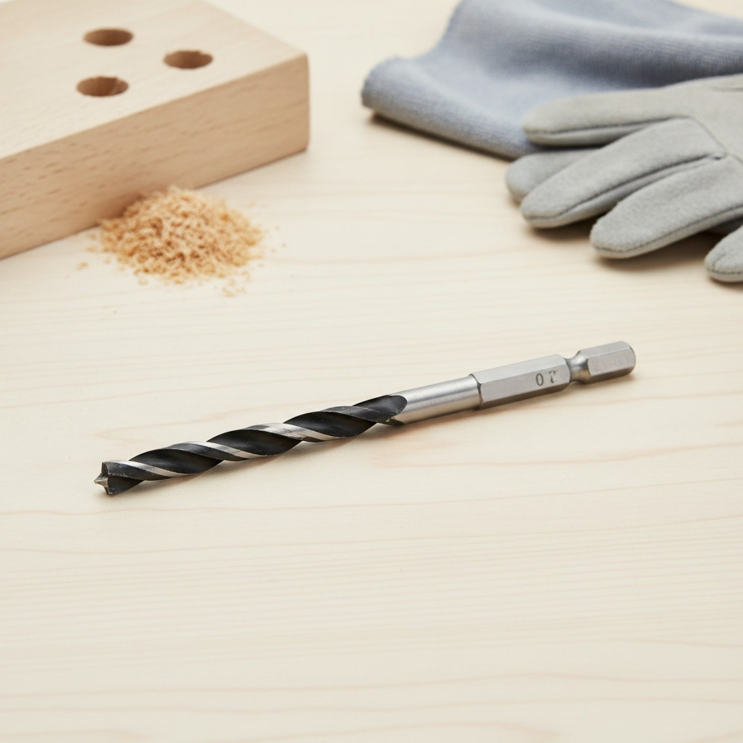 Coffret de Forets Bois 8PCS - Précision 1/4Hexagonal
