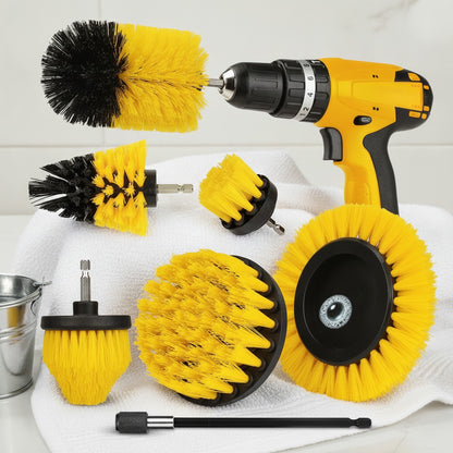 Ensemble de Brosses de Nettoyage pour Perceuse