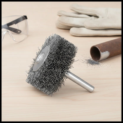 Brosse métallique rotative efficace