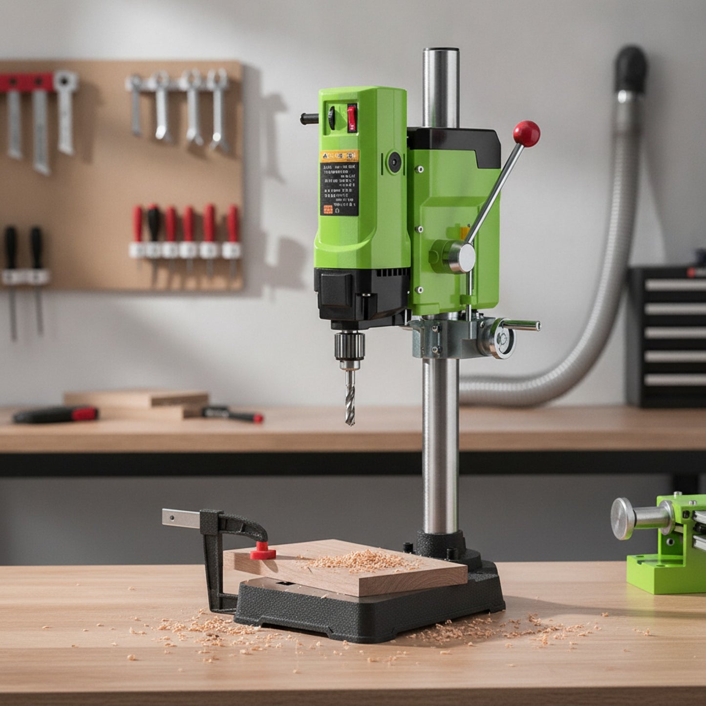 Perceuse à colonne 1200W 6 vitesses pour atelier