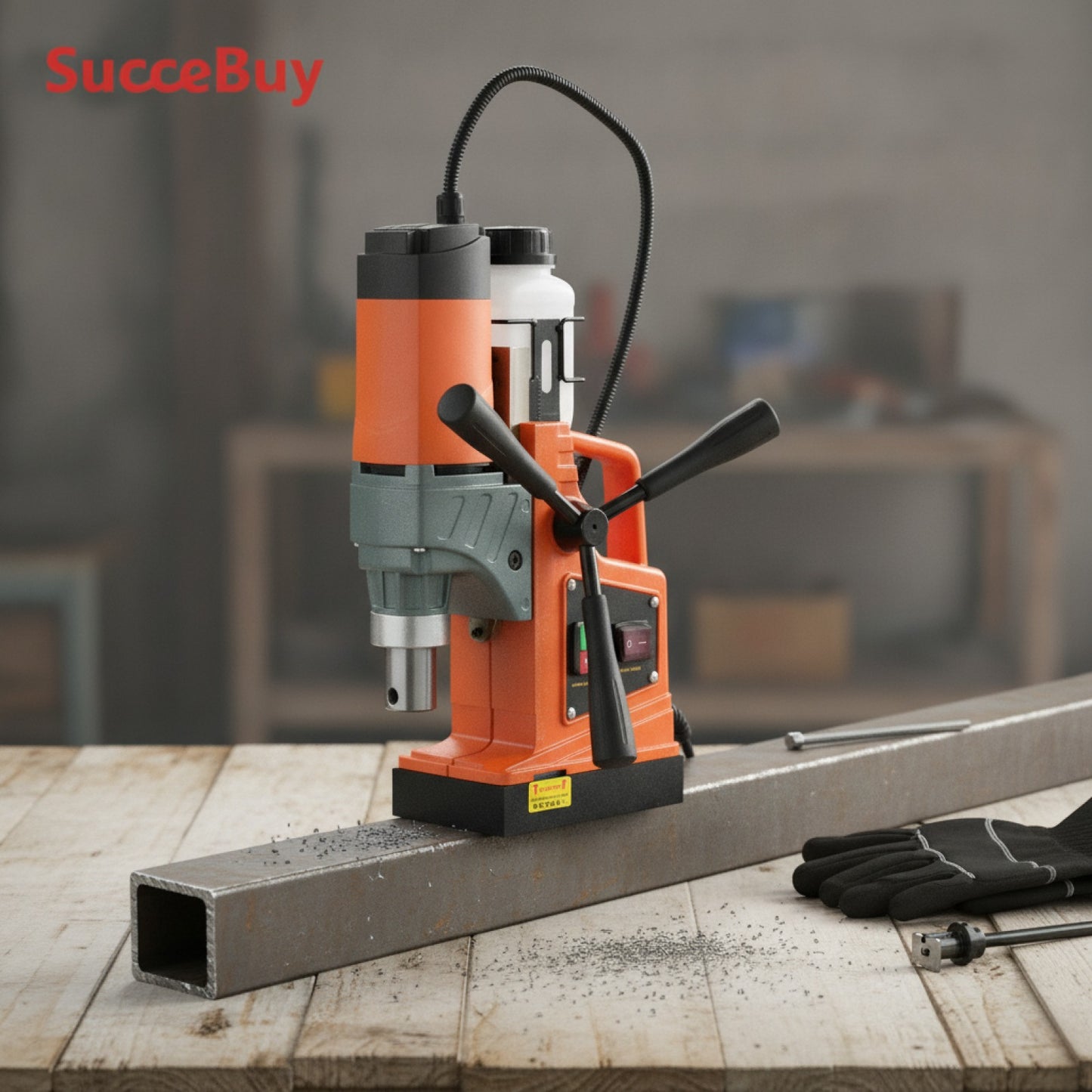 Perceuse Magnétique Électrique 1450W - Puissante et Portable