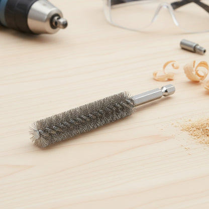 Kit de brosses acier inoxydable pour perceuse