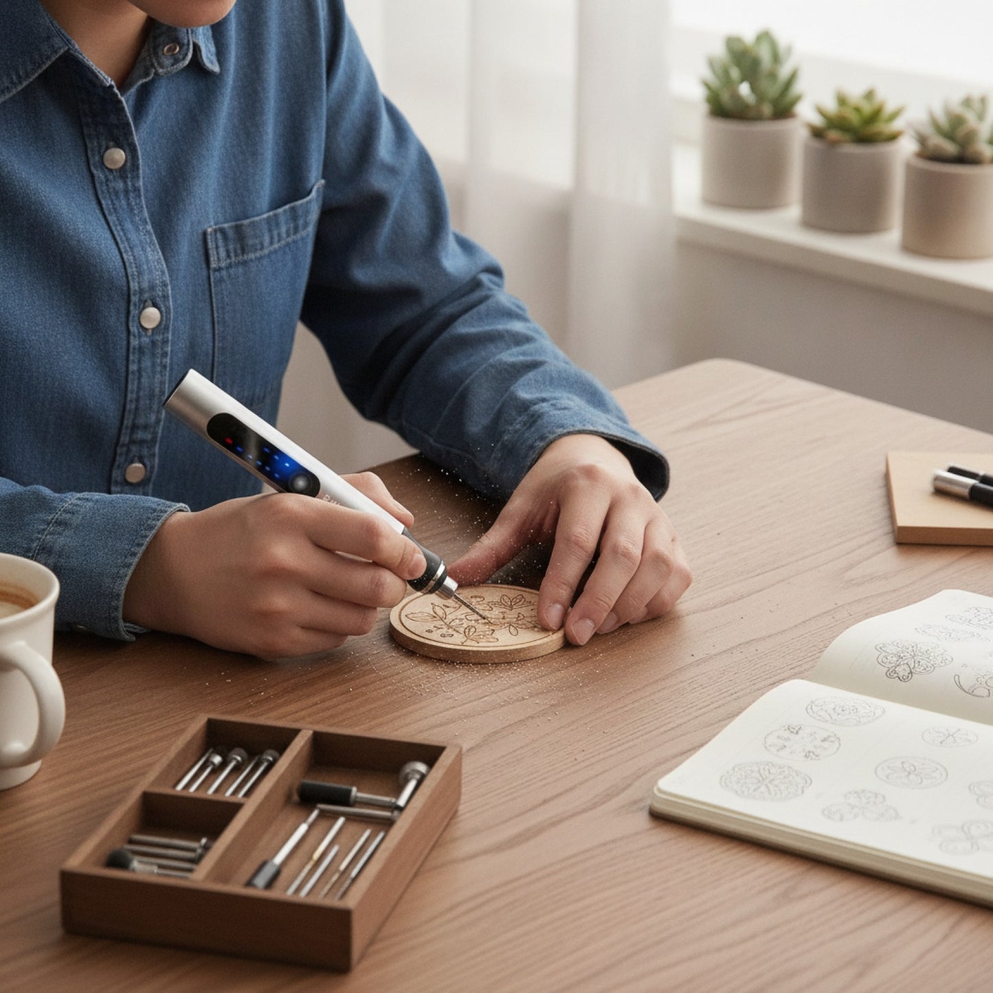 Outil Rotatif Sans Fil JANGKLIFE pour Bricolage et Gravure