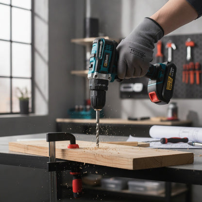 Perceuse à percussion sans fil 2 vitesses avec batterie Lithium-Ion