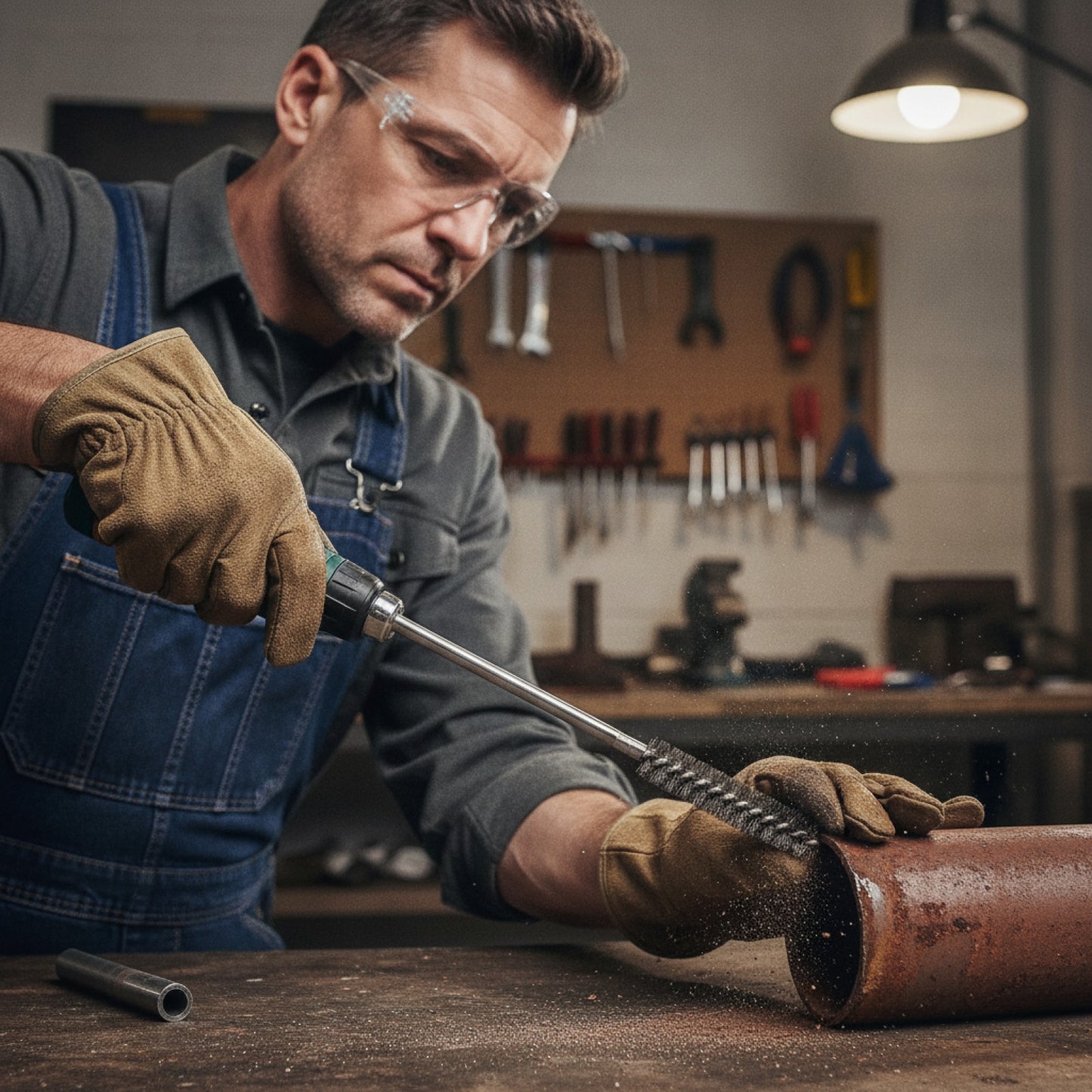 Brosse Percussion Inox 50mm