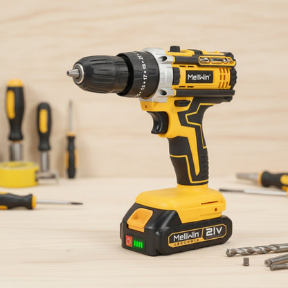 Perceuse-visseuse sans fil MELLWIN 25+3, polyvalente, compatible batteries Makita 18V