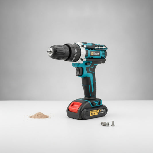 Perceuse à percussion sans fil 2 vitesses avec batterie Lithium-Ion